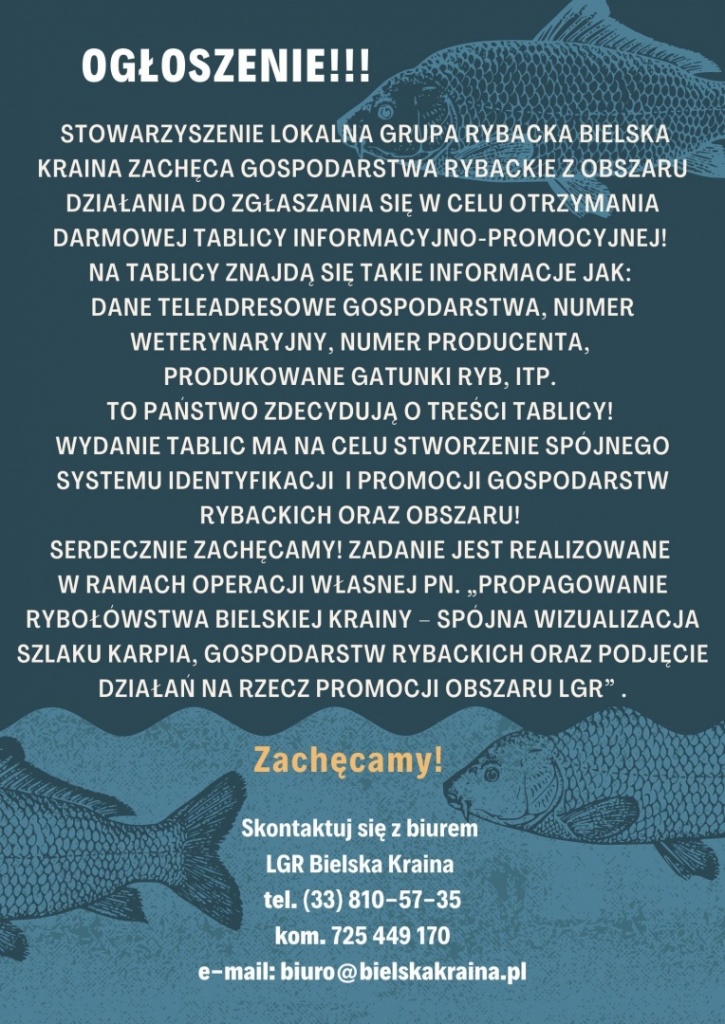 ogłoszenie