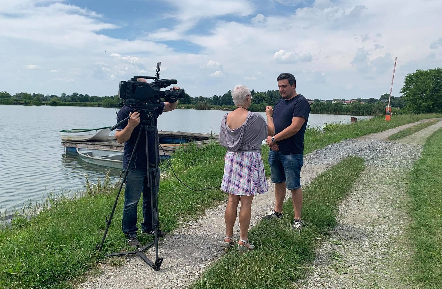 Telewizja Regionalna na Uroczysku Karpiowym - Ligota