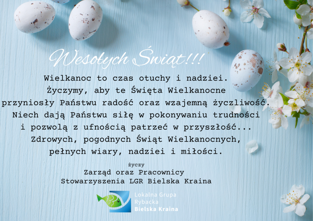 LGR Bielska Kraina składa najserdeczniejsze życzenia Wielkanocne!