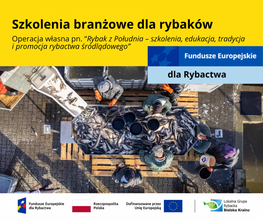 Szkolenia branżowe dla rybaków – zapraszamy do udziału!
