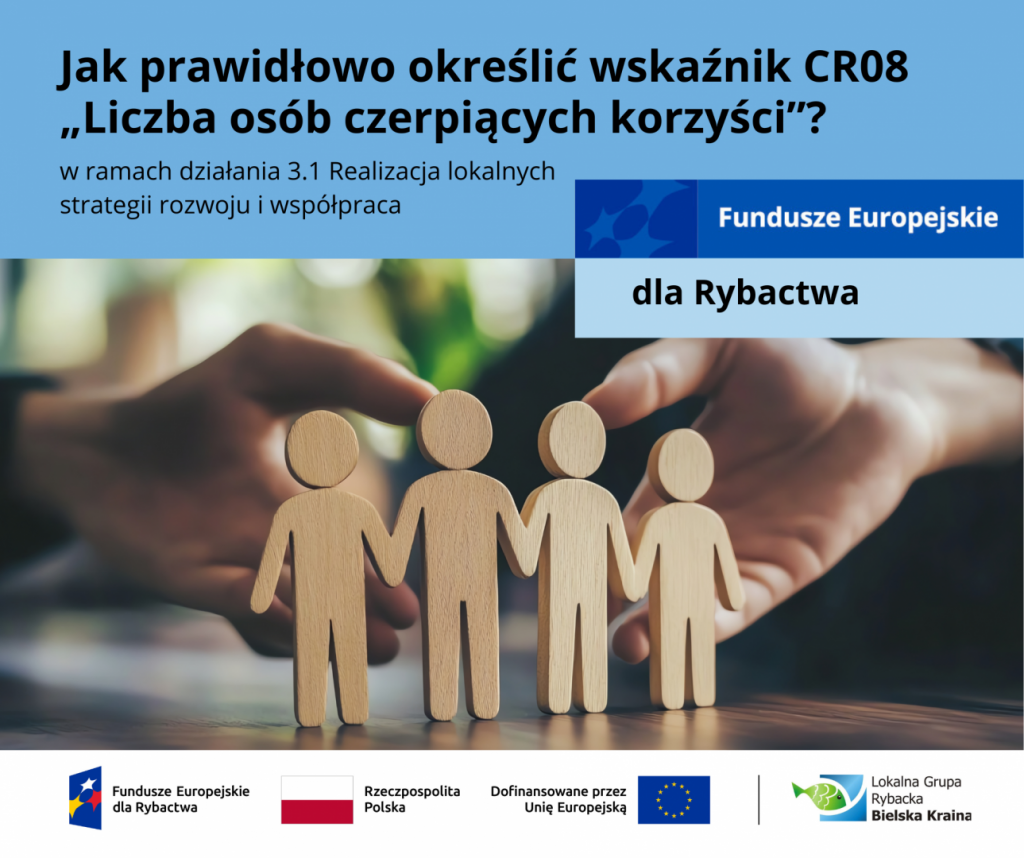 Jak prawidłowo określić wskaźnik CR08 „Liczba osób czerpiących korzyści” w projektach realizowanych w ramach działania 3.1 programu FER 2021–2027?