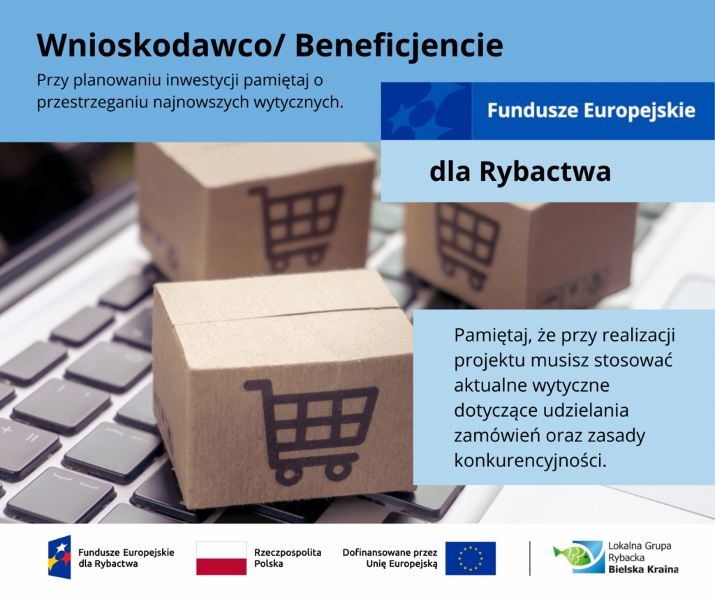 Wytyczne dotyczące udzielania zamówień w ramach programu Fundusze Europejskie dla Rybactwa