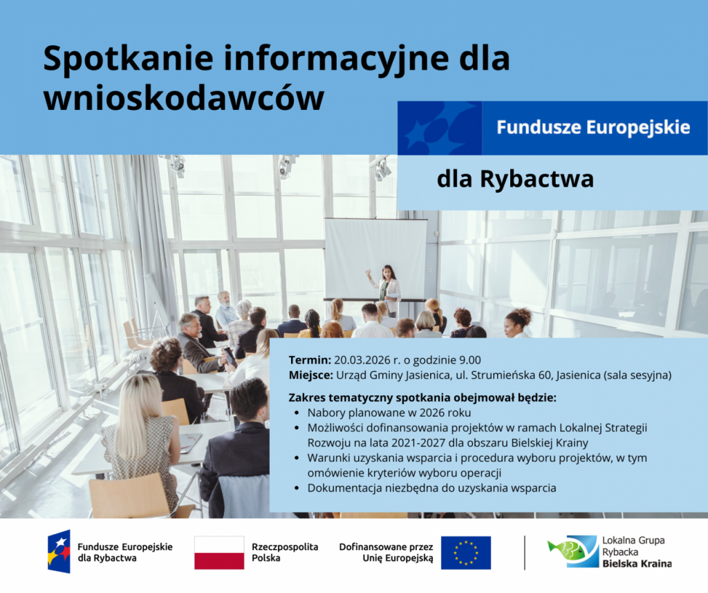 Zaproszenie na spotkanie informacyjne dla potencjalnych wnioskodawców